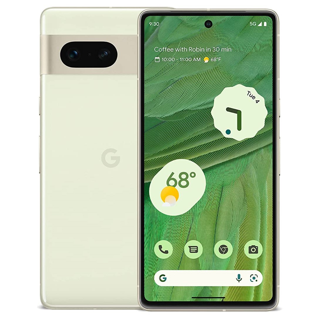 Google Pixel 7 en Lemongrass