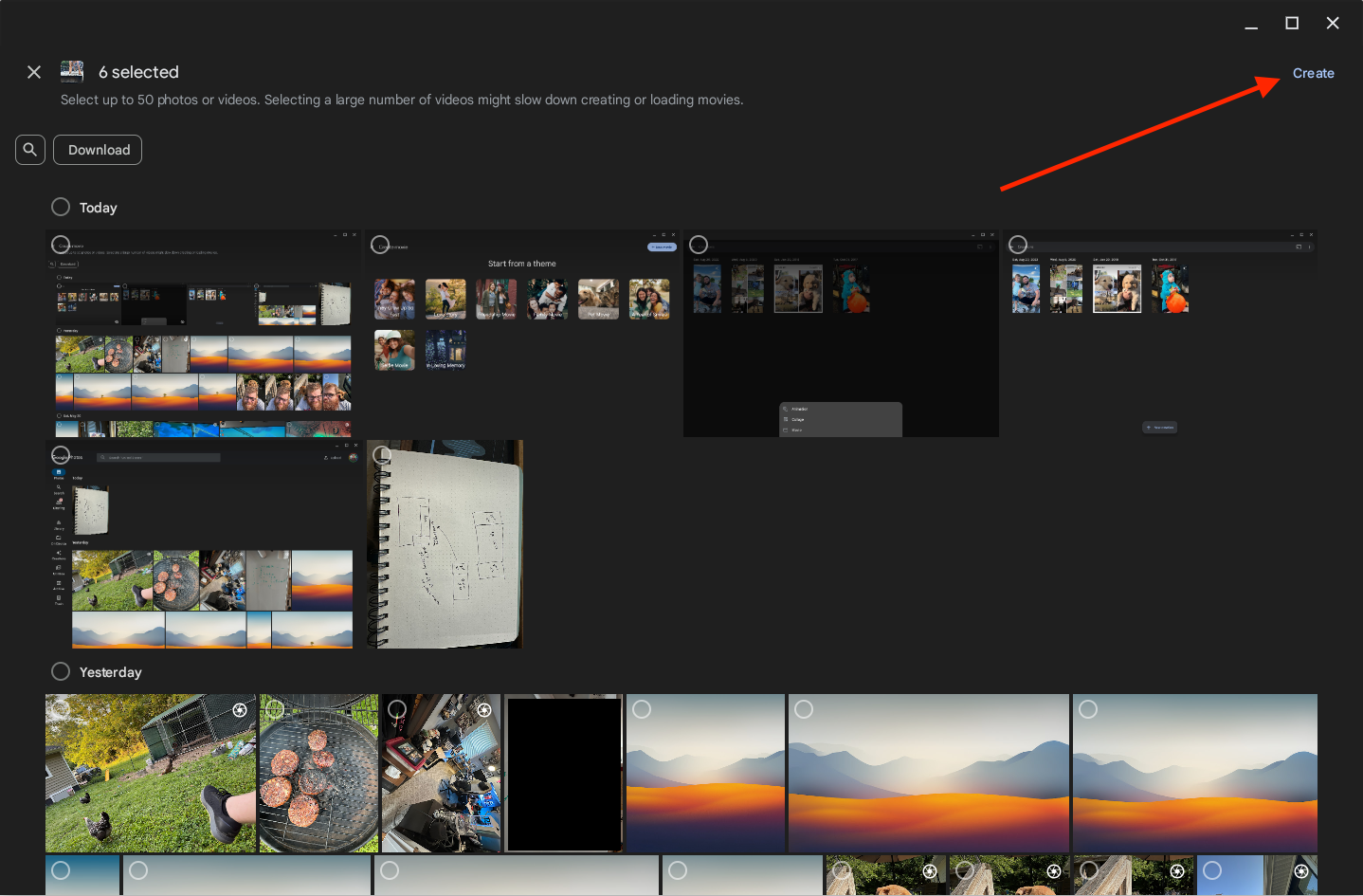 Cómo crear vídeos en Chromebooks con Google Fotos